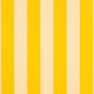 Sunbrella Stripe Beaufort Yellow/White 6 Bar