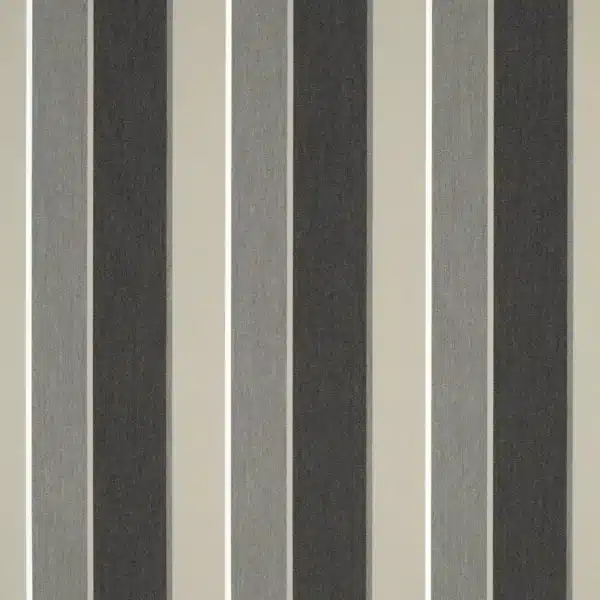 Sunbrella Stripe Clinton Granite