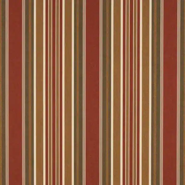 Sunbrella Stripe Eastland Redwood