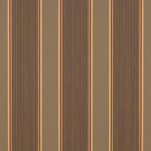 Sunbrella Stripe Eastridge Cocoa