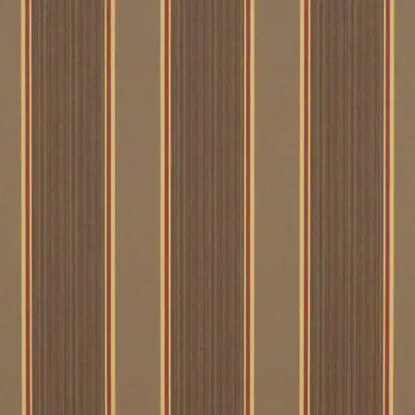 Sunbrella Stripe Eastridge Cocoa