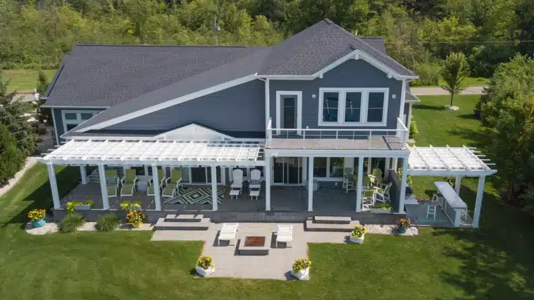 ShadeFlex Fit Retractable Canopies on Trex Pergola