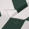Sunbrella Stripe Beaufort Forest Green/Natural 6 Bar - Image 3