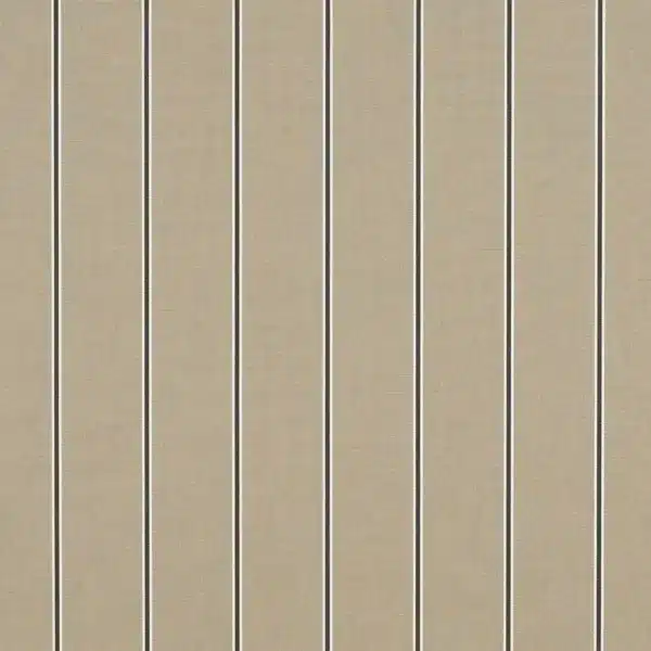 Sunbrella Stripe Putty Regimental