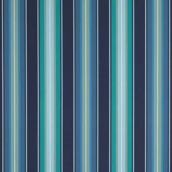 Sunbrella Stripe Saxon Cascade