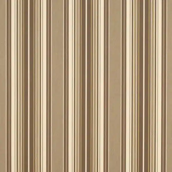 Sunbrella Stripe Westfield Mushroom