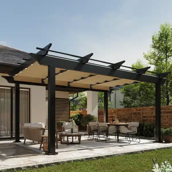 Atlas Aluminum Pergola - Attached