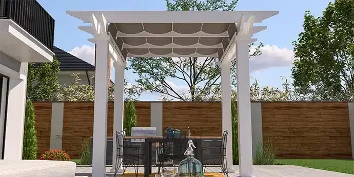 Marquis Fiberglass Pergola