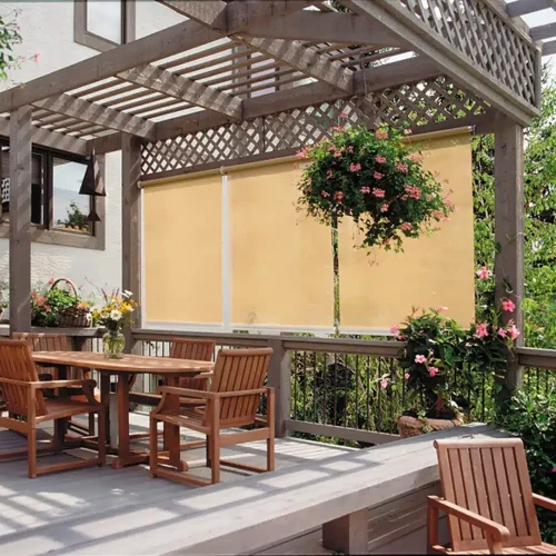 ShadeFlex-Outdoor-Blind-on-wooden-pergola