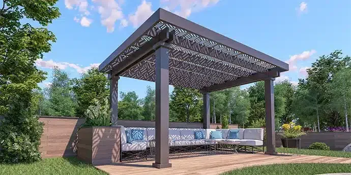 Solare Fiberglass Pergola