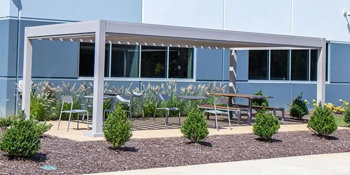 Stratus Aluminum Shade Structure