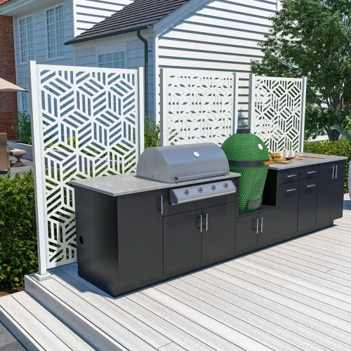 Trex Privacy Screen Kit Seashell White