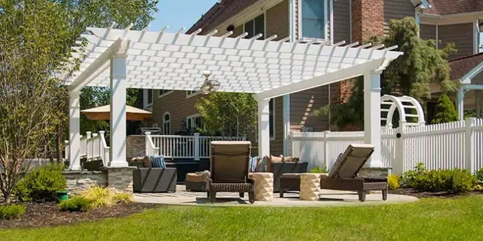 Williamsburg Fiberglass Pergola